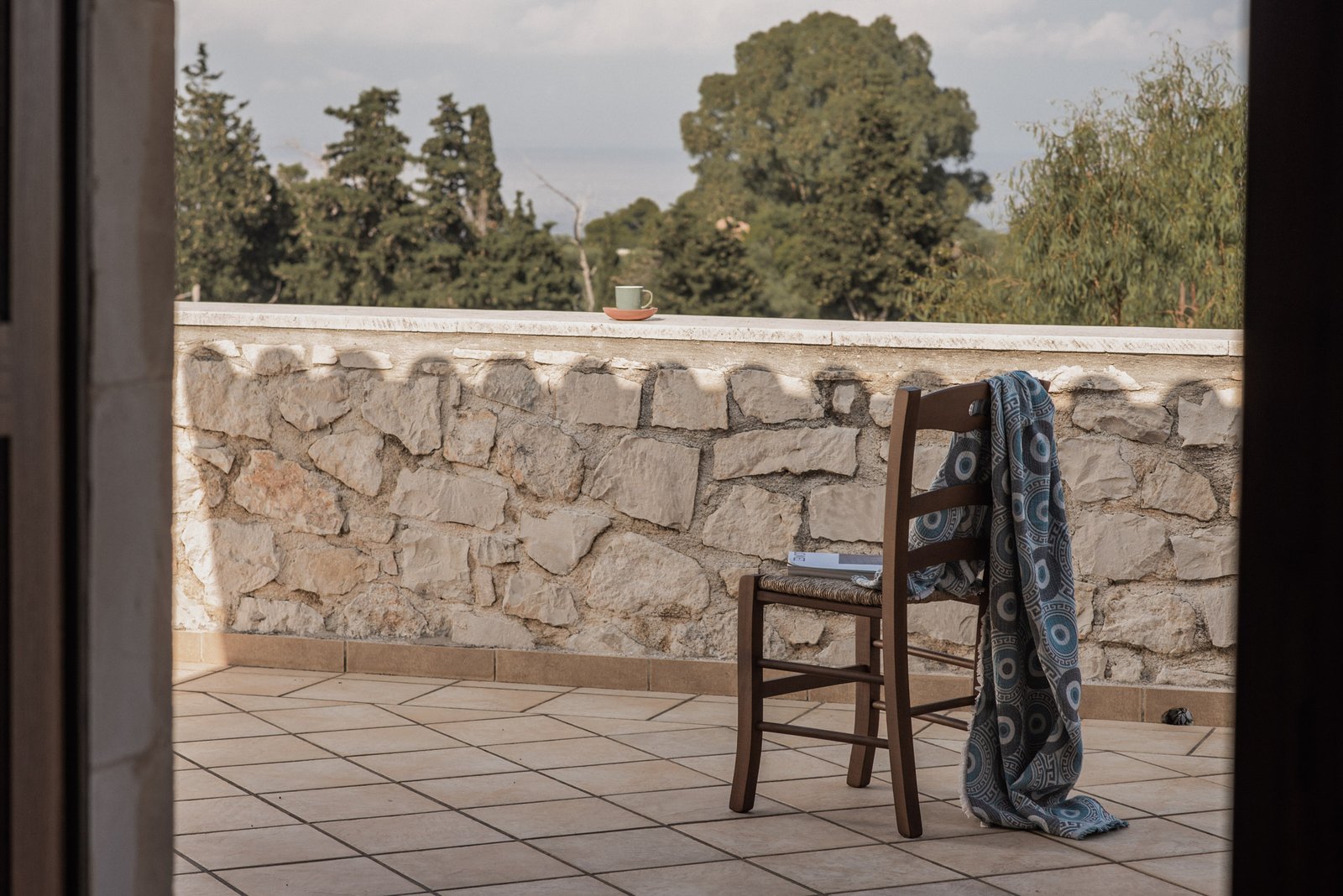 Villa Ampeli - Upstairs Veranda View - Lithies Organic Farm