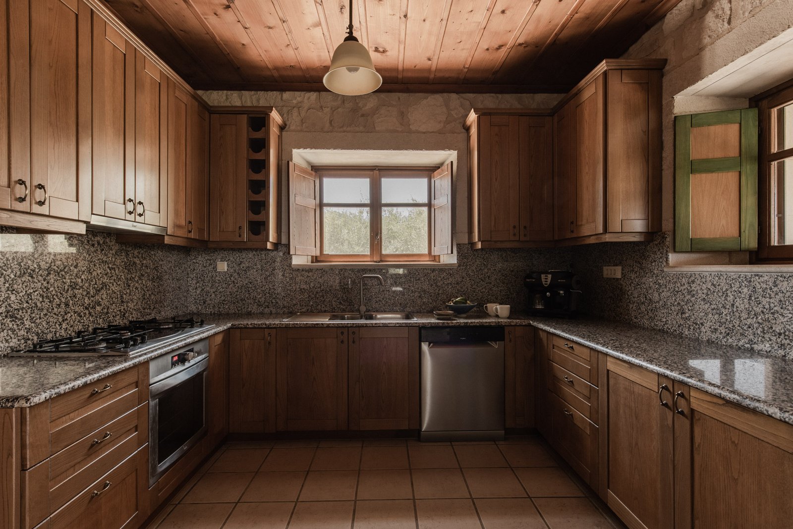 Villa Ampeli - Kitchen Area - Lithies Organic Farm