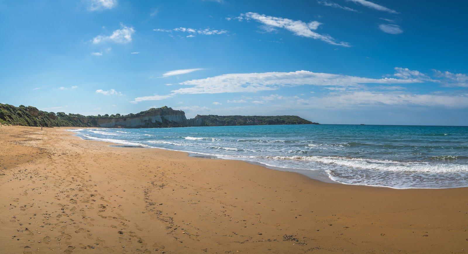 Landscape with Gerakas beach, Zakynthos islands, Greece